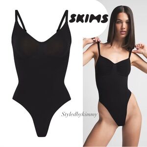 SKIMS Shapewear Bodysuit Seamless Thong Bodysuit New XXS